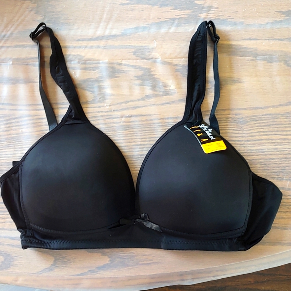Black Bra with Padded Cups